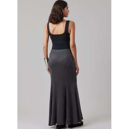 Patron McCall's 8558.Y5 (46-54) - Jupe évasée style sirène 2