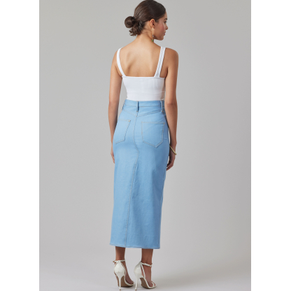 Patron McCall's 8559.W3 (58-66) -  Jupes esprit jean 2