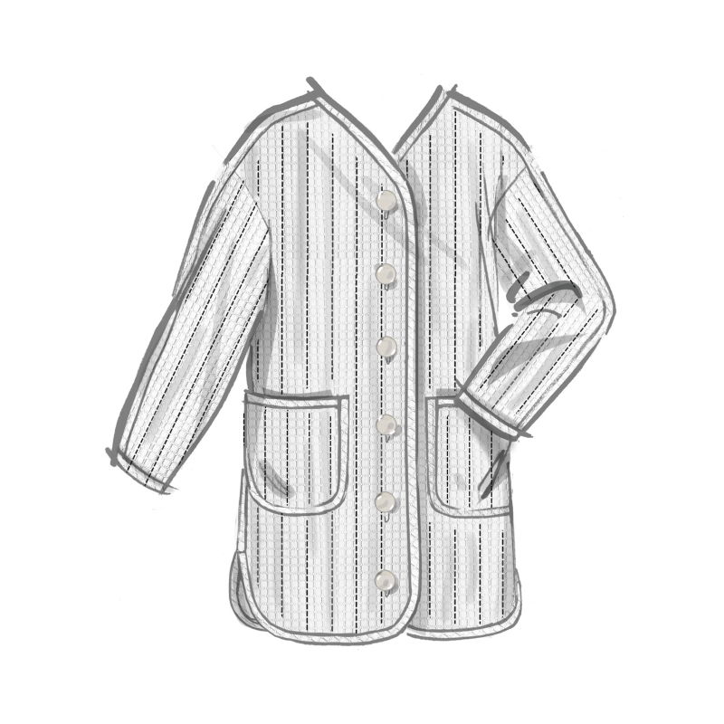 Patron McCall's 8560.H5 (34-42) - Veste matelassée