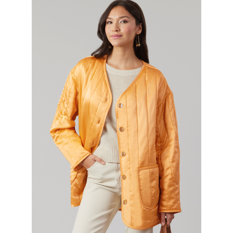 Patron McCall's 8560.H5 (34-42) - Veste matelassée