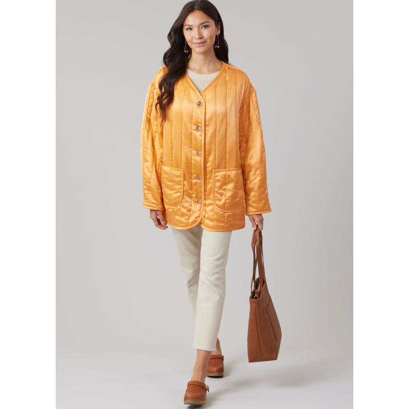 Patron McCall's 8560.U5 (44-52) - Veste matelassée
