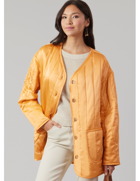 Patron McCall's 8560.U5 (44-52) - Veste matelassée