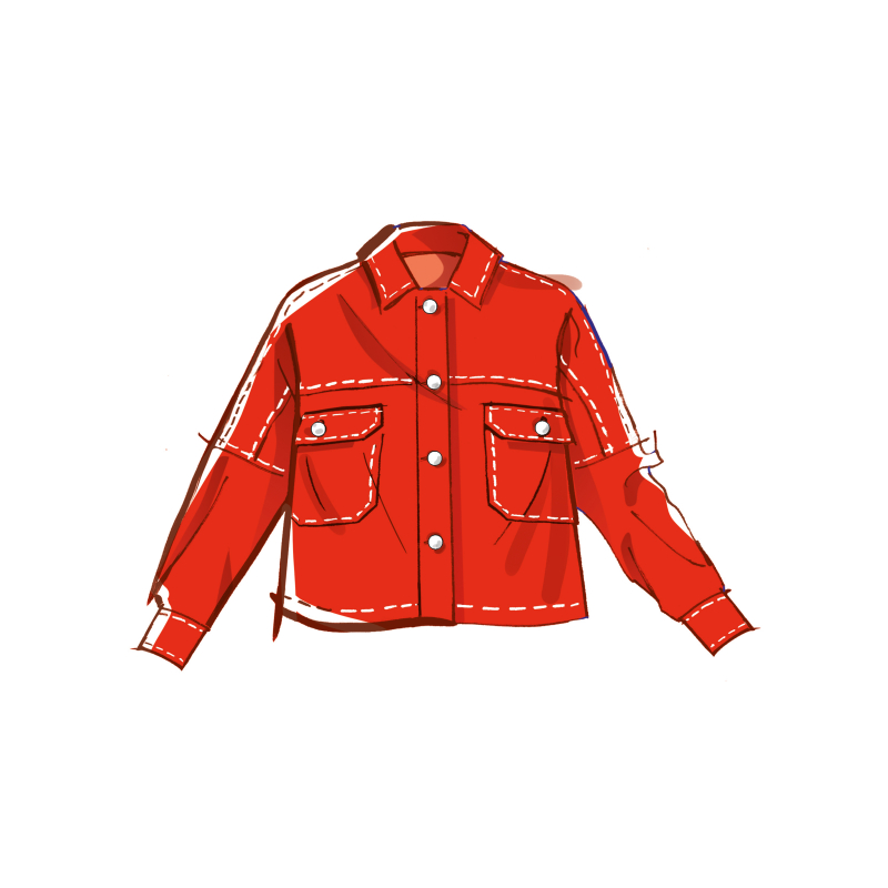 Patron McCall's 8561.K5 (36-44) - Veste et jupe courte