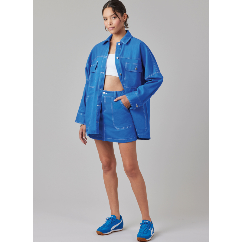 Patron McCall's 8561.Y5 (46-54) - Veste et jupe courte
