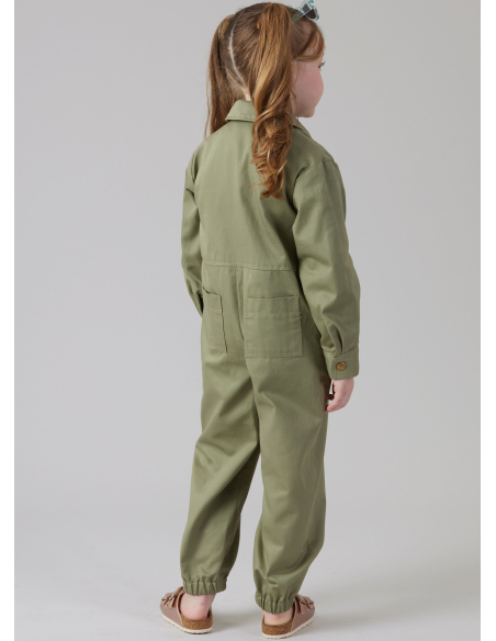 Patron McCall's 8567.A (3-9) - Combinaisons pour enfants avec variations de manches