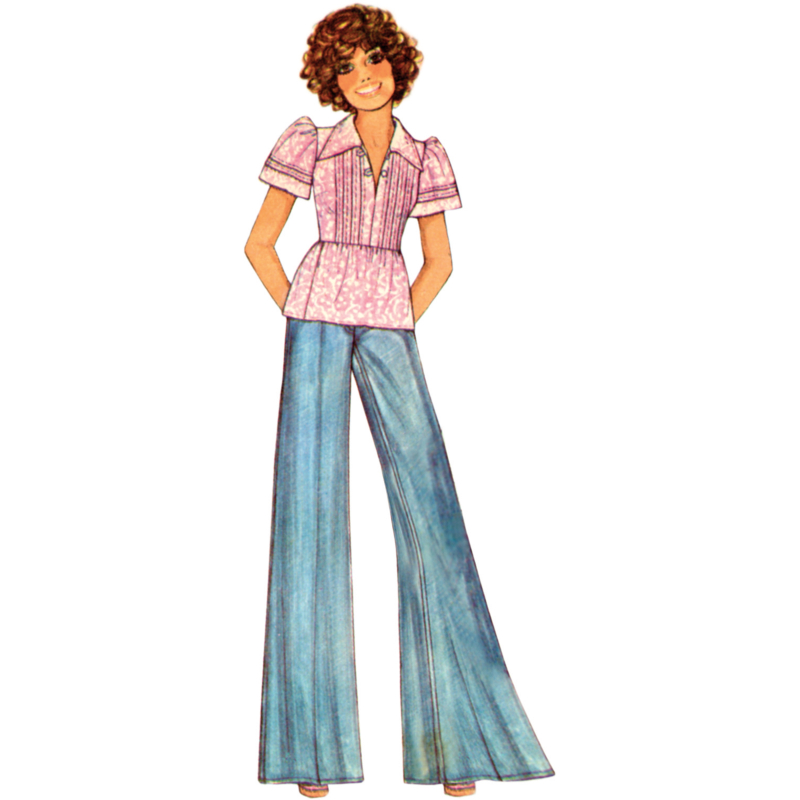 Patron McCall's 8569.H5 (34-42) - Robe avec variations de manche et haut pour jeunes femmes