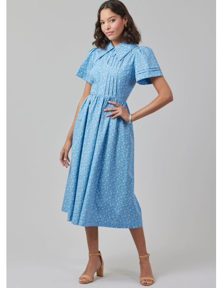 Patron McCall's 8569.H5 (34-42) - Robe avec variations de manche et haut pour jeunes femmes