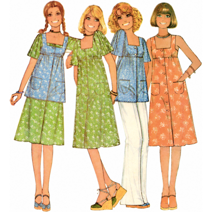 Patron McCall's 8570.H5 (34-42) - Robe, jumper et haut pour femme 2