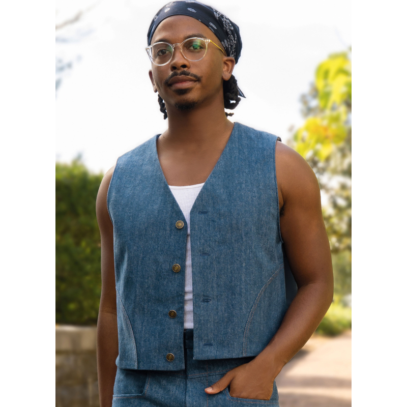 Patron KnowMe 2109.BB (56-64) - Gilet et pantalon pour homme