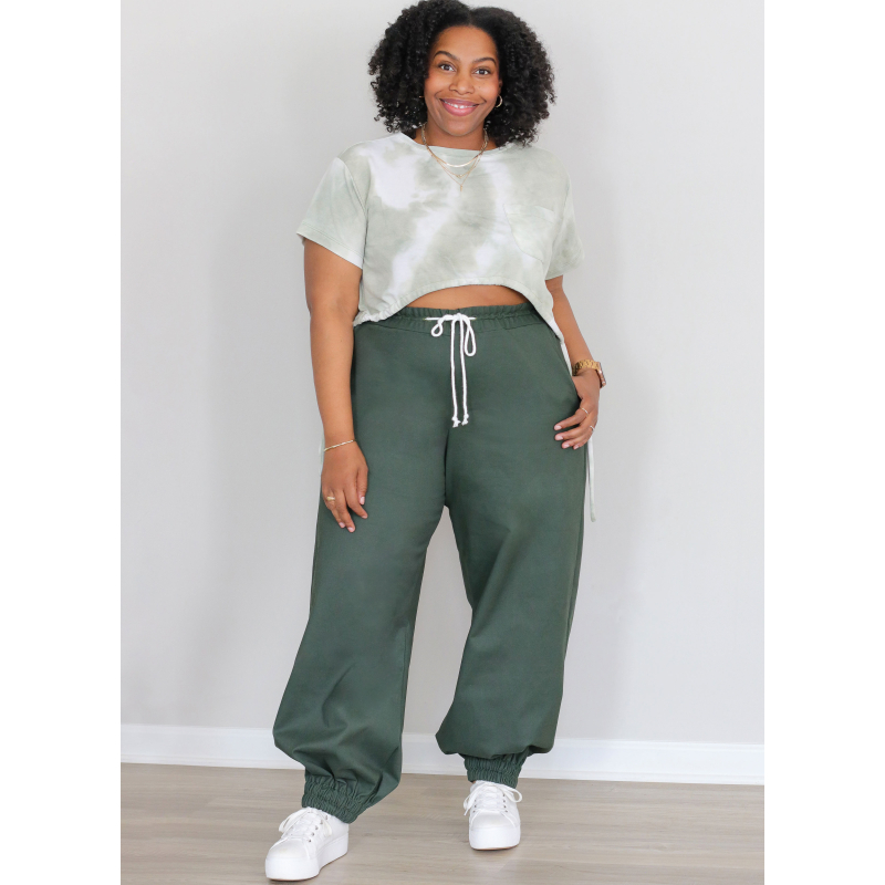 Patron KnowMe 2110.AA (38-46) - Haut en tricot et pantalons tissés