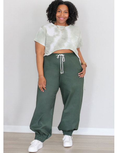Patron KnowMe 2110.AA (38-46) - Haut en tricot et pantalons tissés