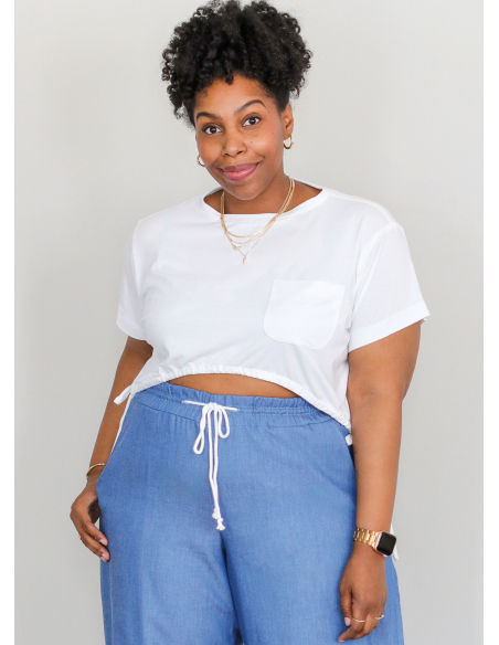 Patron KnowMe 2110.BB (48-56) - Haut en tricot et pantalons tissés