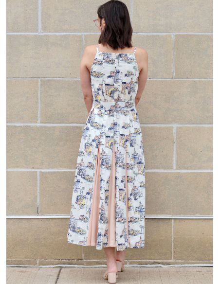 Patron KnowMe 2112.D5 (32-40) - Robe en deux longueurs avec ceinture