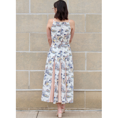 Patron KnowMe 2112.R5 (42-50) - Robe en deux longueurs avec ceinture 2
