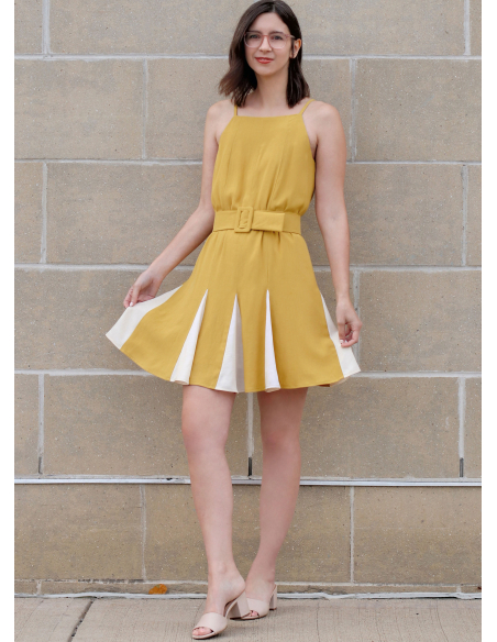 Patron KnowMe 2112.R5 (42-50) - Robe en deux longueurs avec ceinture