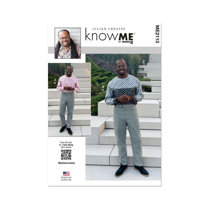 Patron KnowMe 2113.MPP (56-62) - Chemise et pantalon pour hommes