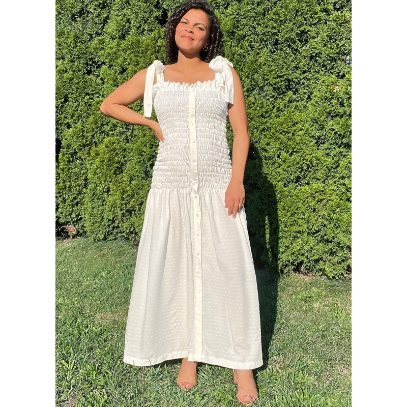 Patron KnowMe 2115.K5 (36-44) - Robe à smocks avec détails raffinés