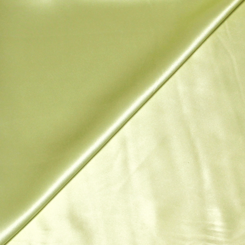 Satin 100% soie - Jaune