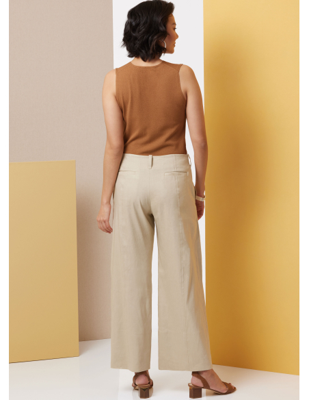 Patron Butterick 7024 K5 (36-44) - Pantalons à jambes larges