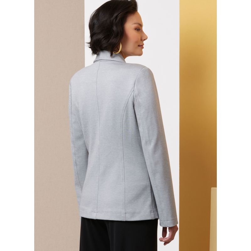Patron Butterick 7026 K5 (36-44) - Vestes à col châle et manches fendues