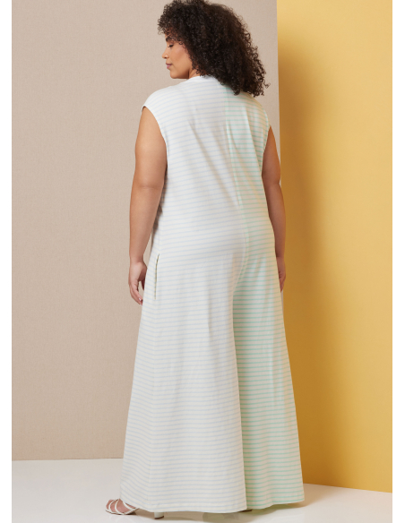 Patron Butterick  7029 BB (50-56) - Combinaisons de détente à ouverture boutonnée