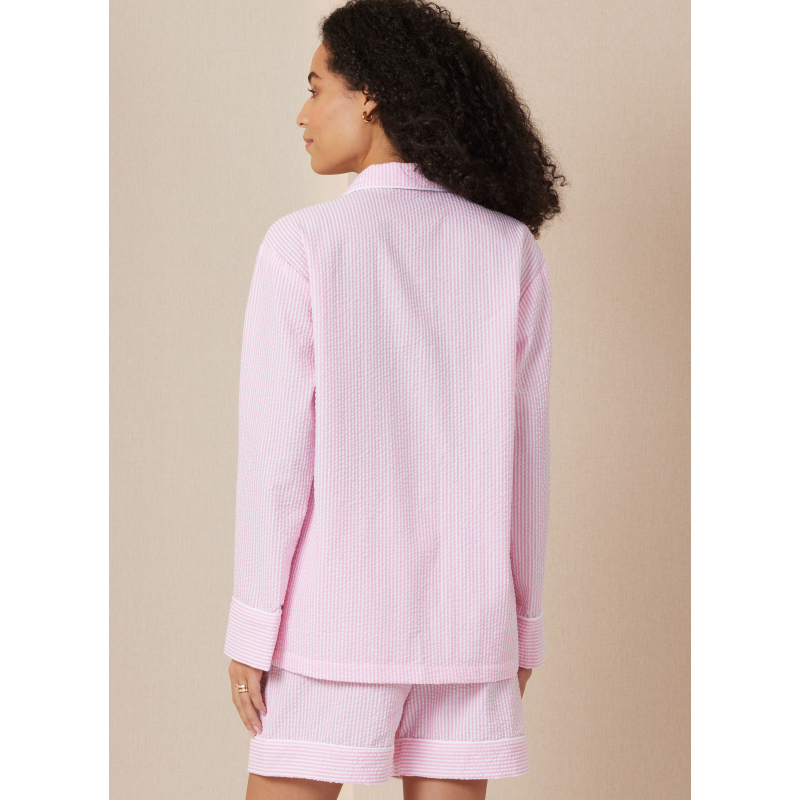 Patron Butterick  7030 A (5-16/32-50) - Chemises amples avec short et pantalon élastiqués