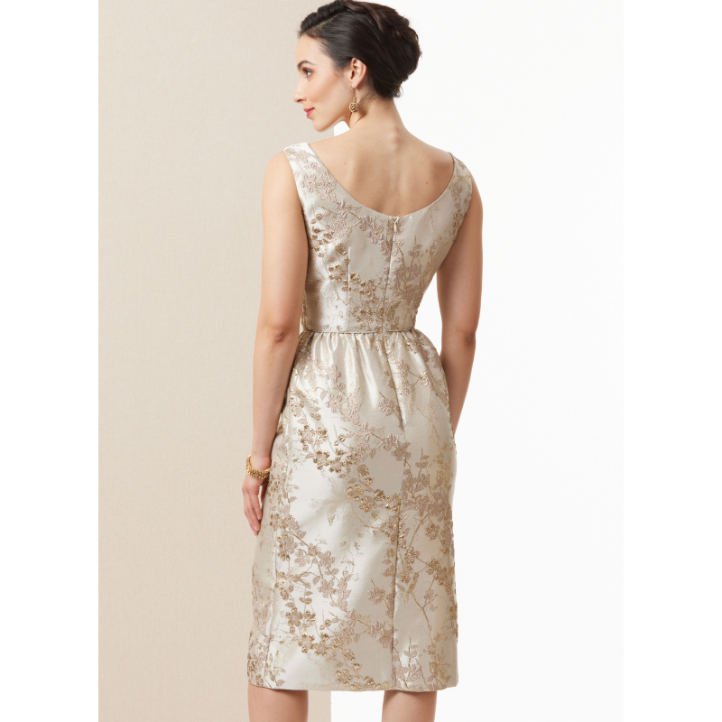 Patron Butterick 7035 D5 (32-40) - Ensemble robe fourreau vintage et veste assortie