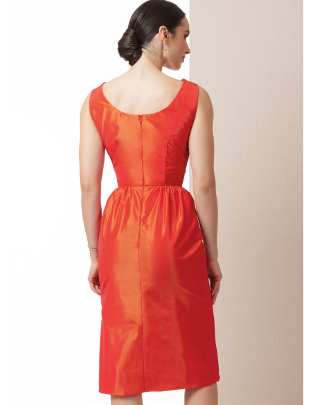 Patron Butterick 7035 R5 (42-50) - Ensemble robe fourreau vintage et veste assortie