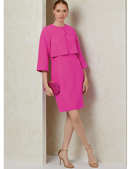 Patron Vogue 2085/D5 (32-40) - Robe ajustée et veste boléro