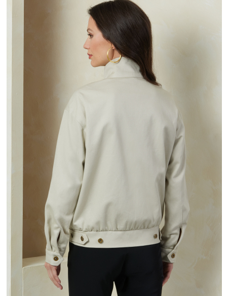 Patron Vogue 2093/Y5 (46-54) - Vestes zippées à col droit et poches à rabats