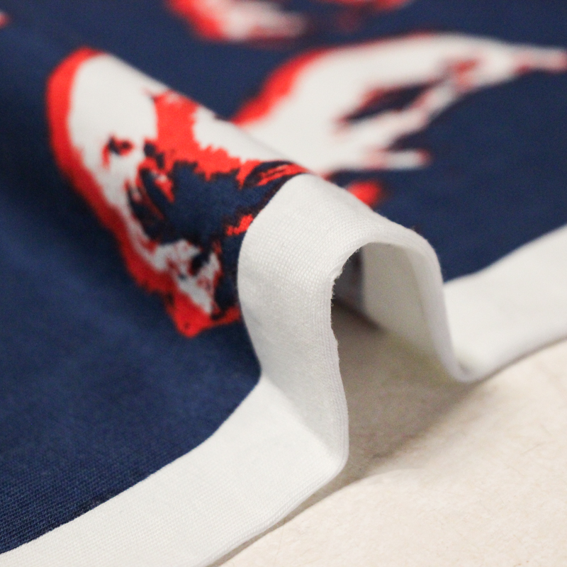 Jersey coton peigné & élasthanne - Icône graphique