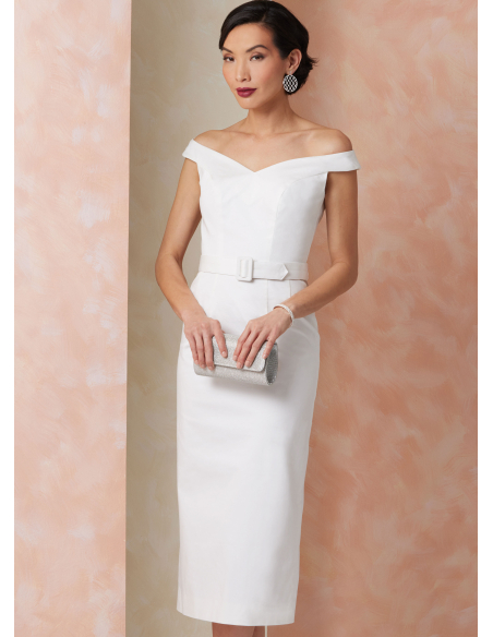 Patron Vogue 2105/R5 (42-50) - Robe fourreau épaules dénudées et ceinture
