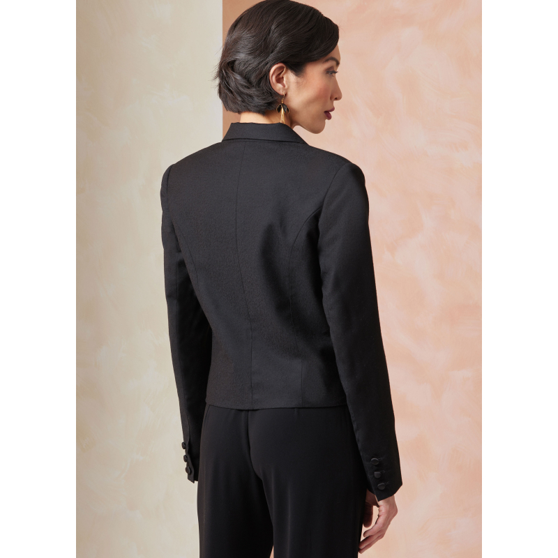 Patron Vogue 2114/B5 (36-44) - Veste courte cintrée avec manches fente