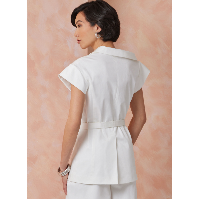 Patron Vogue 2117/B5 (36-44) - Veste asymétrique et pantalon large