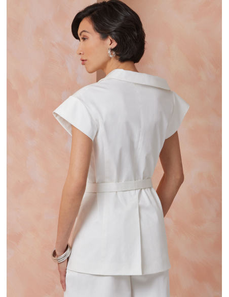 Patron Vogue 2117/B5 (36-44) - Veste asymétrique et pantalon large