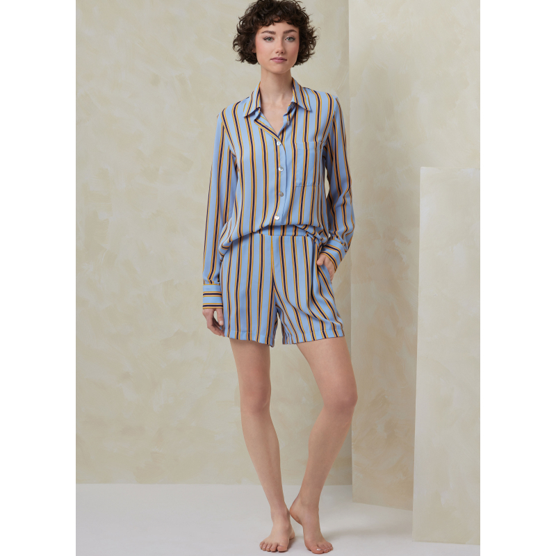 Patron Vogue 2119 (36-52) - Pyjama chemise et bas assortis