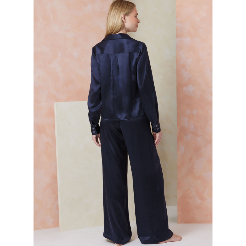 Patron Vogue 2119 (36-52) - Pyjama chemise et bas assortis