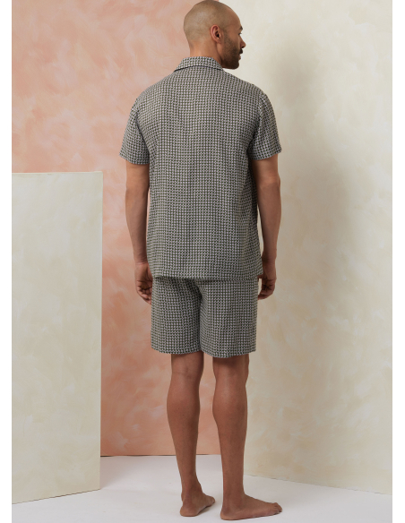 Patron Vogue 2121 (46-68) - Pyjama homme chemise et bas
