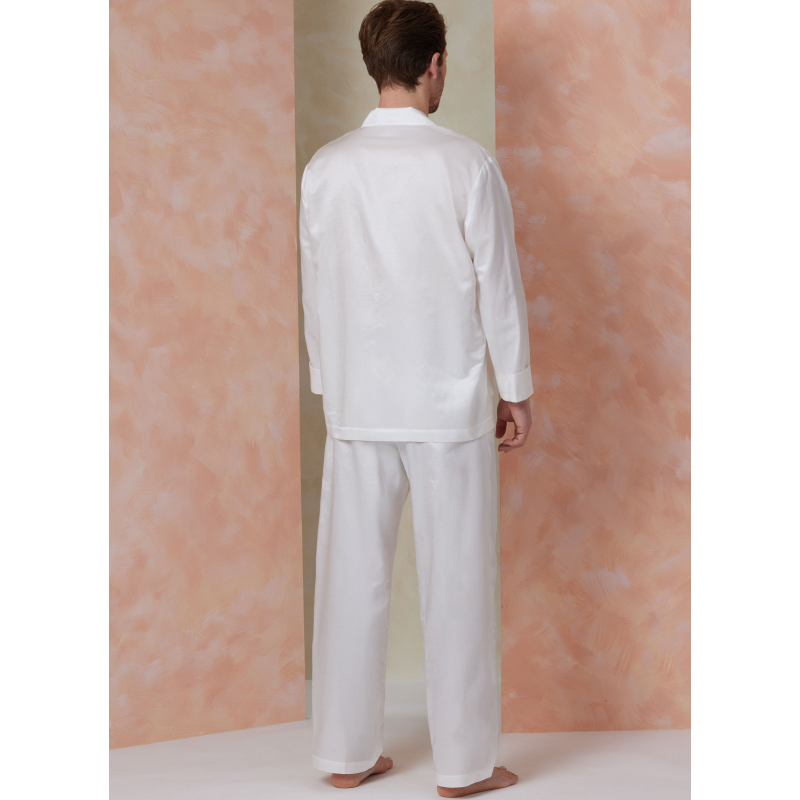 Patron Vogue 2121 (46-68) - Pyjama homme chemise et bas
