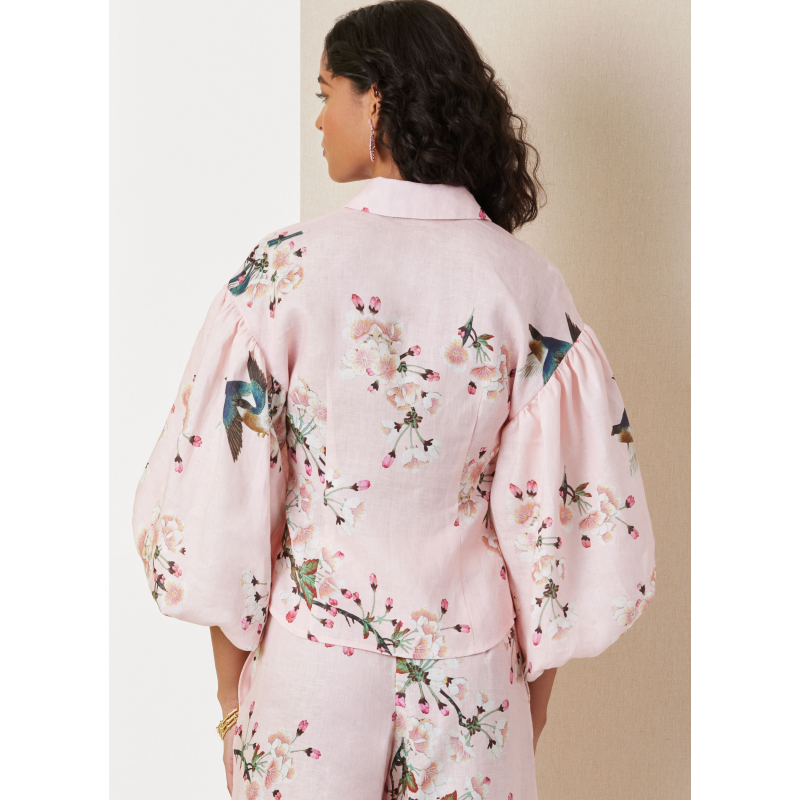 Patron Butterick 7045 Y5 (46-54) - Top boutonné & bas coordonnés