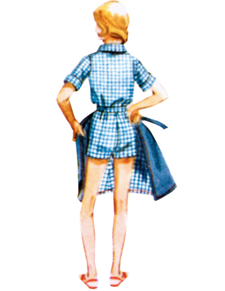 Patron Butterick 7053 H5 (34-42) - Ensemble vintage 1960
