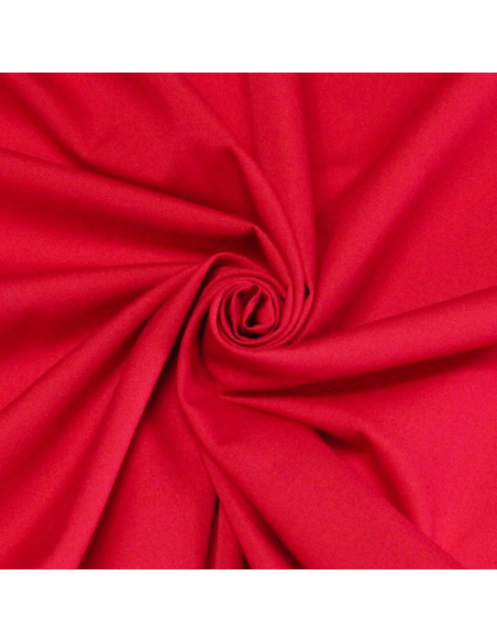 Toile 100% coton - Rouge