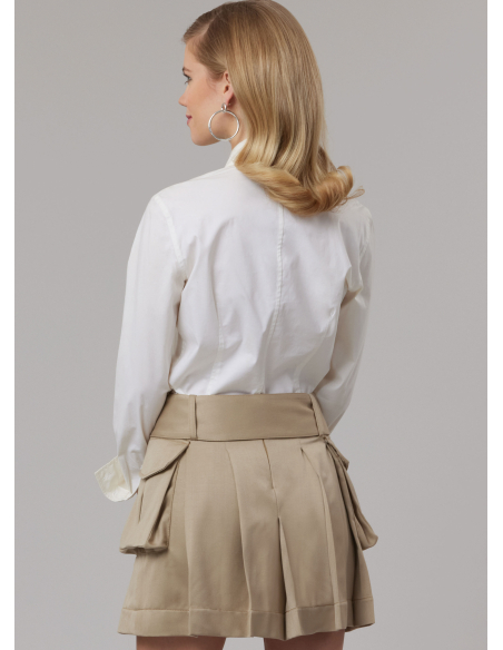 Patron McCall's 8584.K5 (36-44) - Jupe plissée deux longueurs avec ceinture