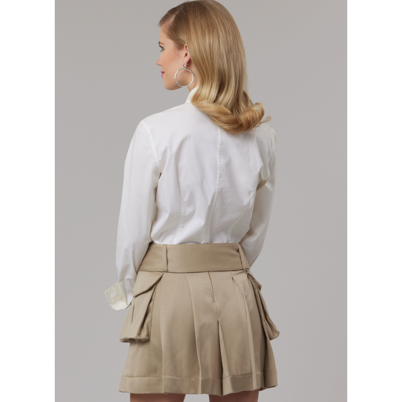 Patron McCall's 8584.U5 (44-52) - Jupe plissée deux longueurs avec ceinture