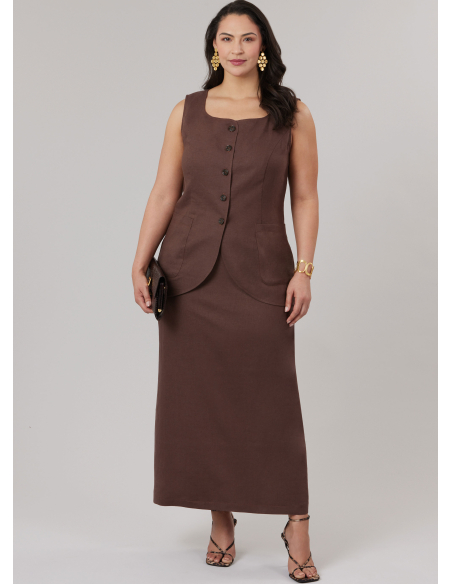 Patron McCall's 8585.W3 (58-66) - Ensemble top et pantalon