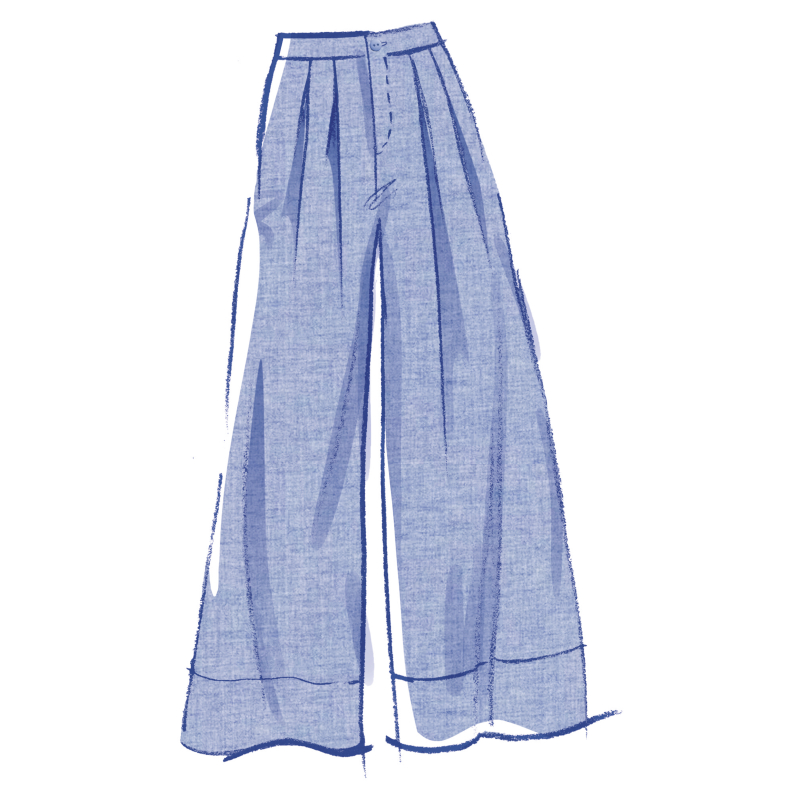 Patron McCall's 8588.A (34-52) - Pantalon unisexe à coupe fluide deux longueurs