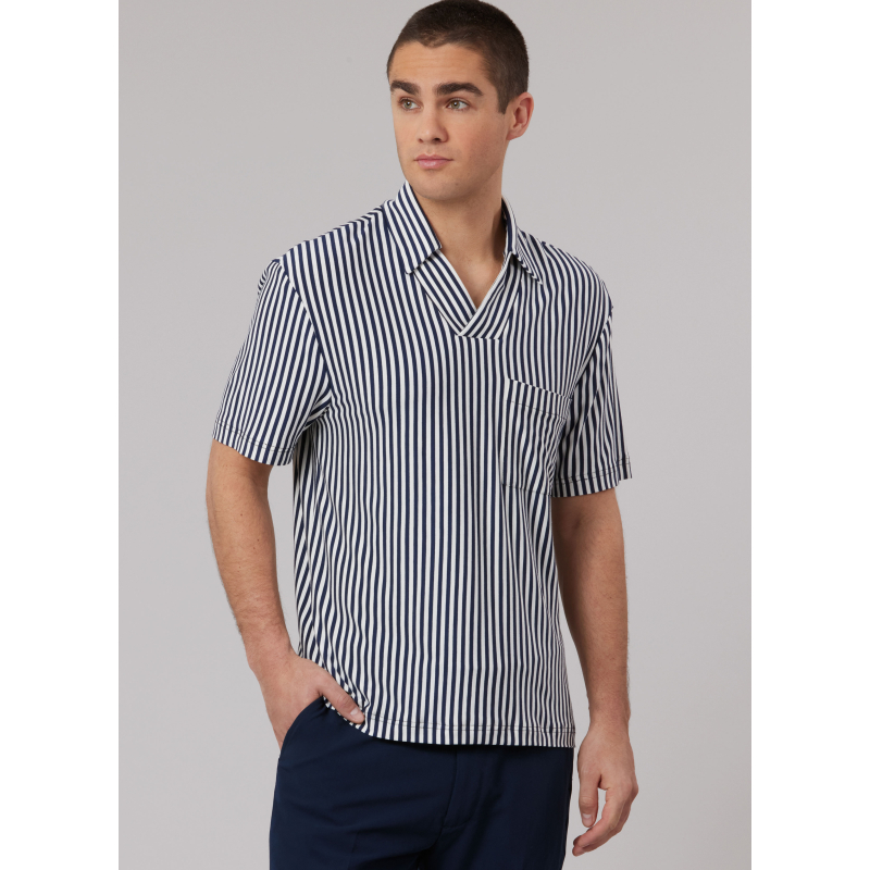 Patron McCall's 8589.A (36-58) - Top homme manches variées