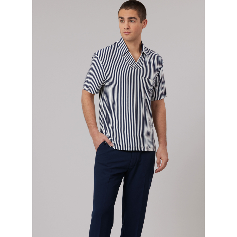 Patron McCall's 8589.A (36-58) - Top homme manches variées