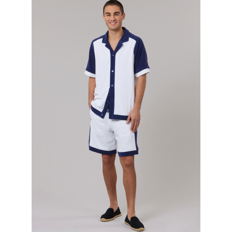 Patron McCall's 8590.A (36-54) - Top homme, short et pantalon