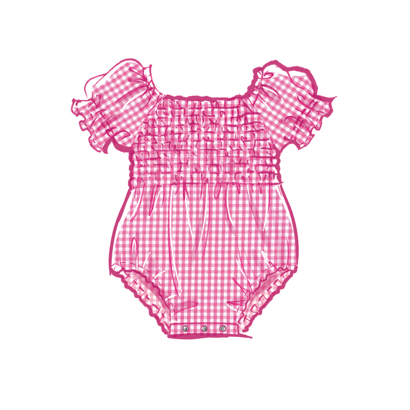 Patron McCall's 8591.A (1-18) - Barboteuse bébé et robes